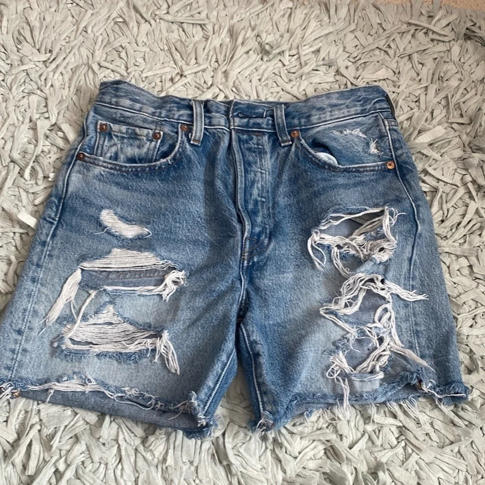 Levi’s Distressed Denim